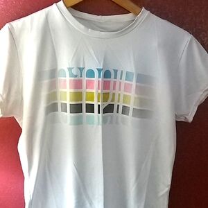 White O'Neil size large rashgaurd